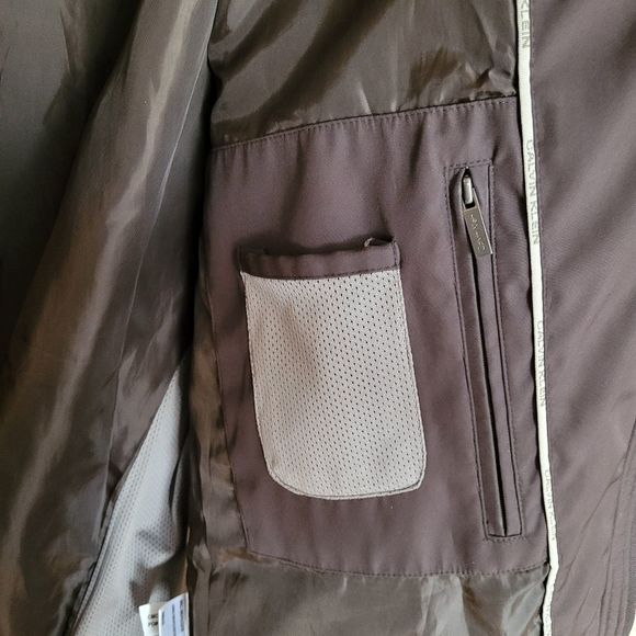 Calvin Klein Lightweight Spring Jacket Black Large - Picture 4 of 13